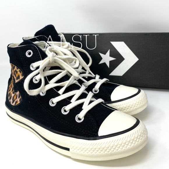 🌿Sale🌿 Converse Ctas Canvas High Top Black Egret Women’s Size 6.5 164673C - Picture 6 of 9